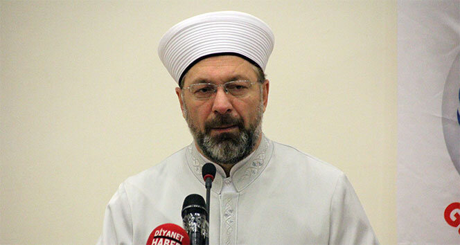 Diyanet İşleri Başkanı Erbaş: ‘1948 yılından beri Filistinlilere zulüm yapılıyor’