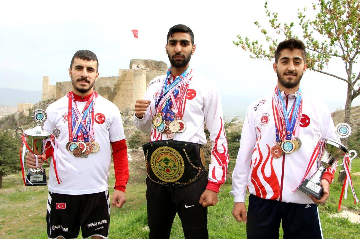 İkisi fırıncı, biri kasap, ama üçü de şampiyon