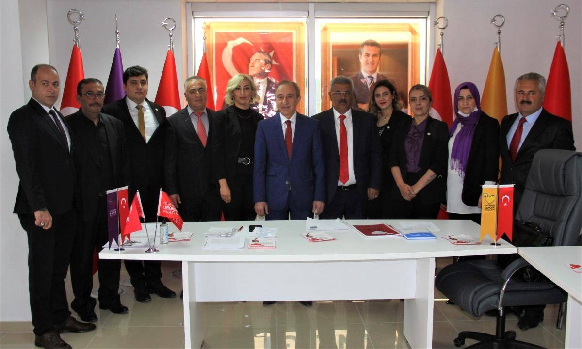 Türkiye Değişim Partisi Erzincan İl Başkanlığı nın A takımı belli oldu