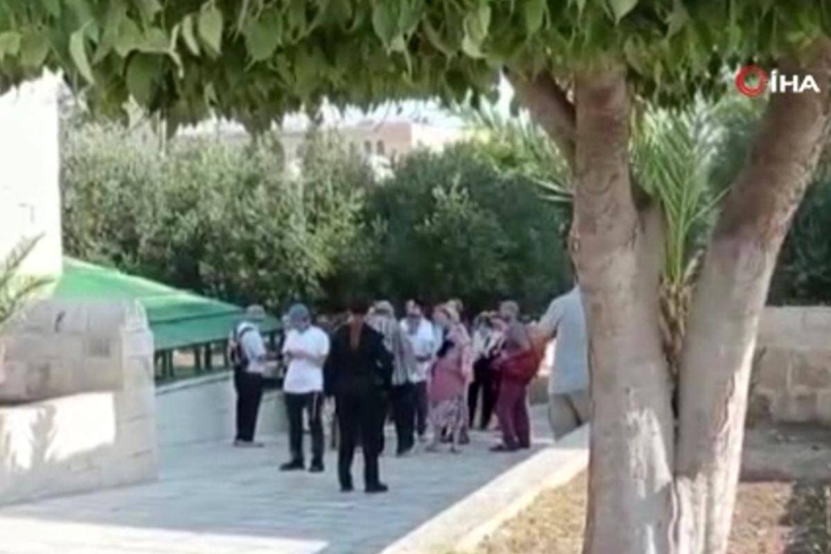 134 fanatik Yahudi Mescid-i Aksa’ya baskın düzenledi